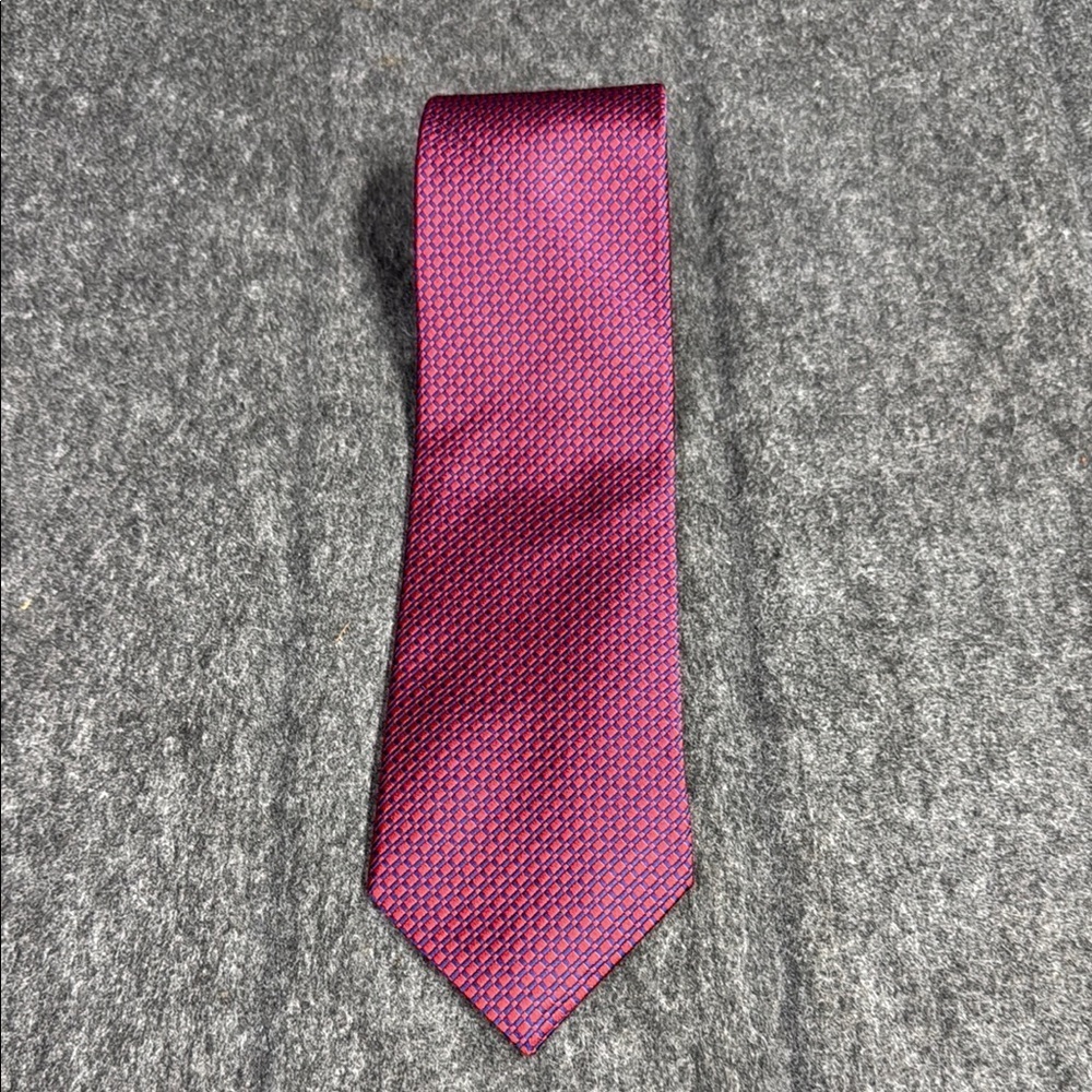 Jos. A. Bank Purple Silk Tie Classic Design